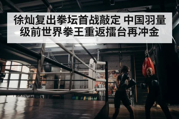 徐灿复出拳坛首战敲定 中国羽量级前世界拳王重返擂台再冲金